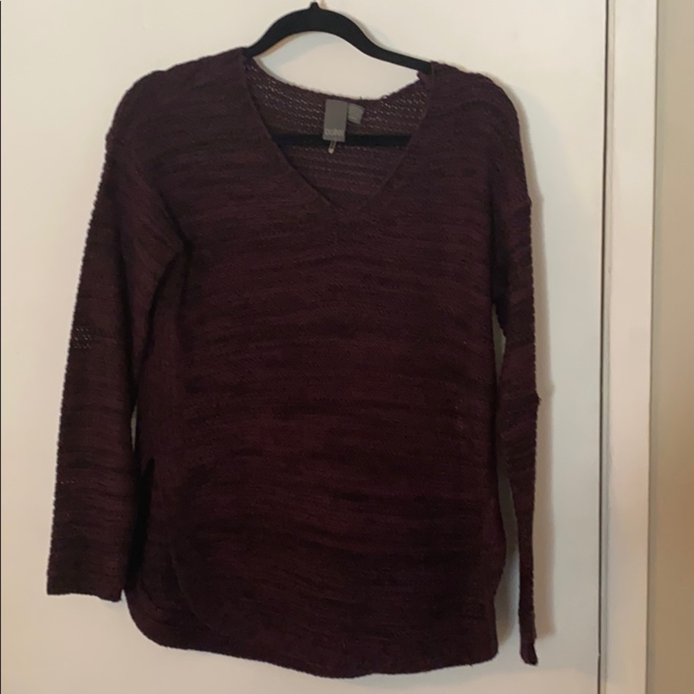 Purple sweater